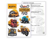 Tetovačky Bestdrive barevné